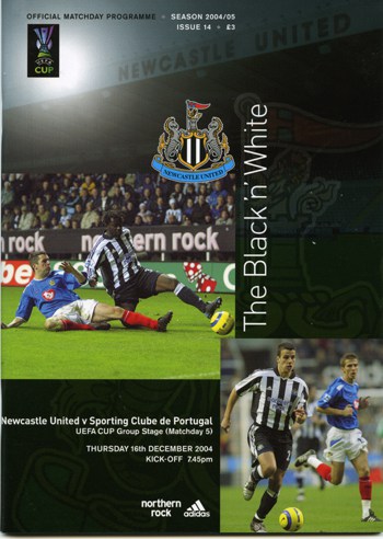 Newcastle United FC v Sporting Lisbon